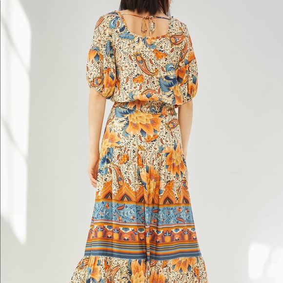 Anthro Farm Rio Bambina Skirt Set Size M - Picture 2 of 9